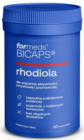 ForMeds BICAPS rhodiola różeniec górski 60 kapsułek