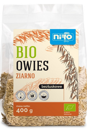 NIRO Owies ziarno bezłuskowe 400g