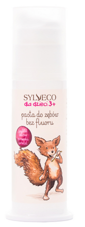 SYLVECO Pasta do zębów dla dzieci bez fluoru 3+ 75ml