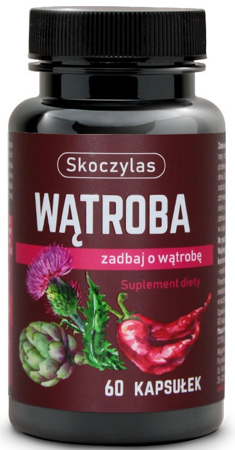 Skoczylas Wątroba ekstrakty 60 kapsułek