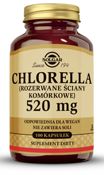 Solgar Chlorella 1560mg 100 vege kapsułek