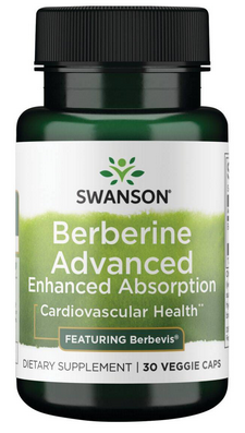 Swanson Berberine Advanced berberyna 30 vege kapsułek