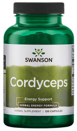 Swanson Cordyceps 600mg 120 kapsułek