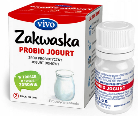 VIVO Zakwaska PROBIO JOGURT 2 fiolki x 1g