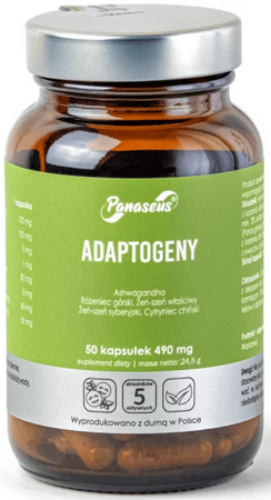 YANGO Panaseus Adaptogeny ashwagandha 50 kapsułek