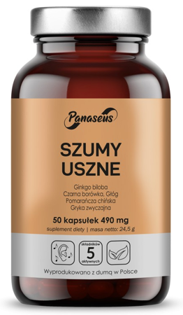 YANGO Szumy uszne 490mg 50 kapsułek